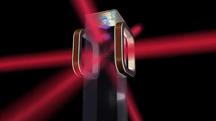 Artist's impression of equipment that will form part of NASA's Cold Atom Laboratory