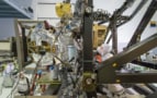 Engineers installing MIRI onto the JWST at NASA’s Goddard Spaceflight Center