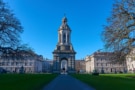 The central courtyard at Trinity College Dublin