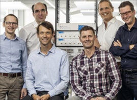 The core quantum technologies team at Zurich Instruments.